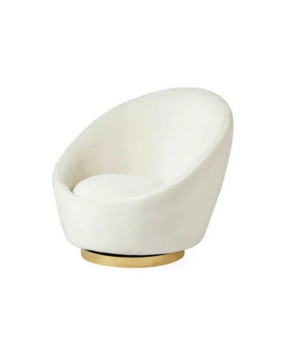 Ether Swivel Chair White