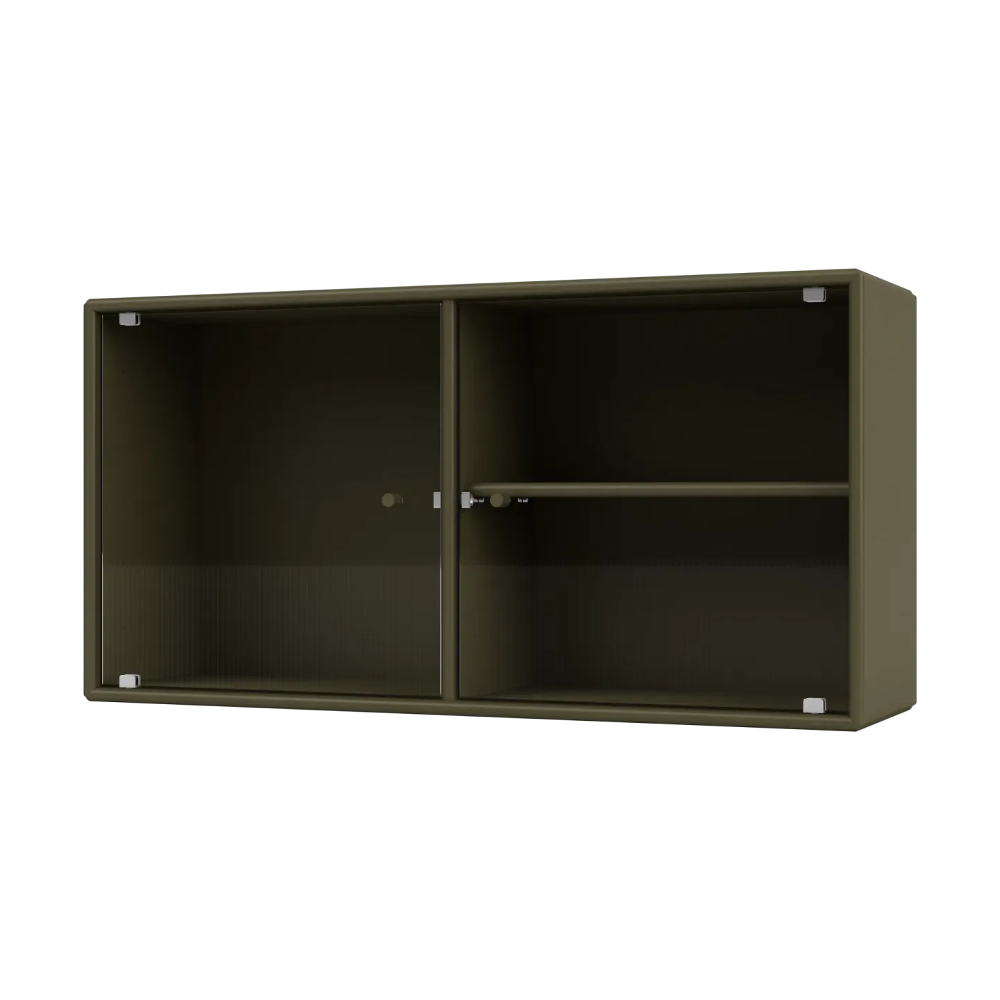 Montana Ripple I Vitrinenschrank 69,6x35,4x20 cm Oregano