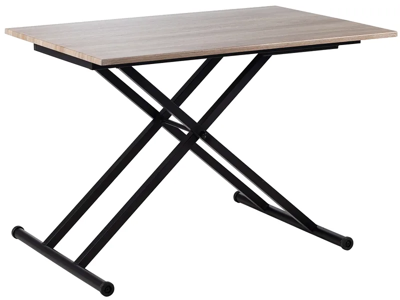 Aufklappbarer Couchtisch LIFT 75x110x74cm eiche