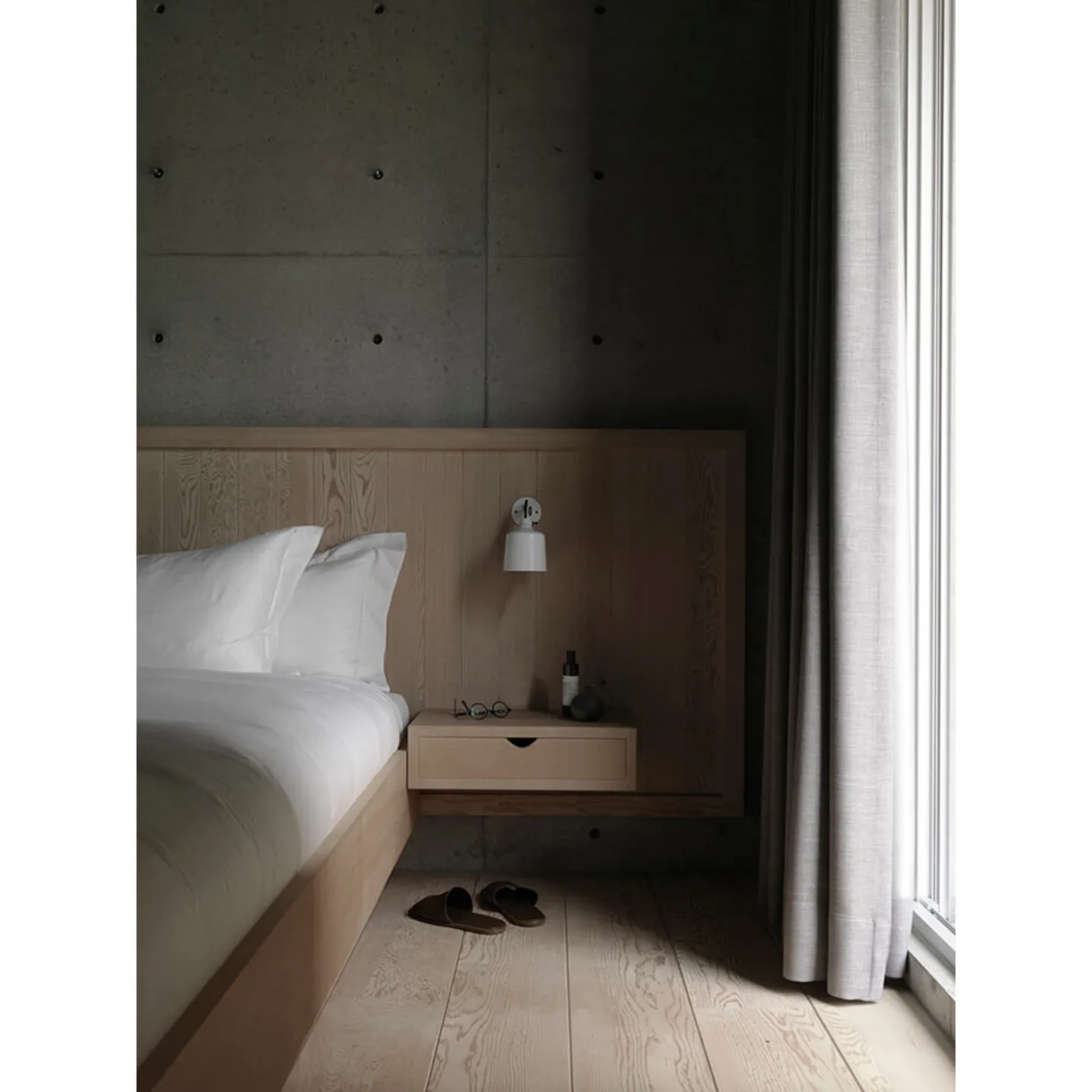 Vipp524 Wandleuchte, weiß - Vipp - Schlafzimmer - Metall