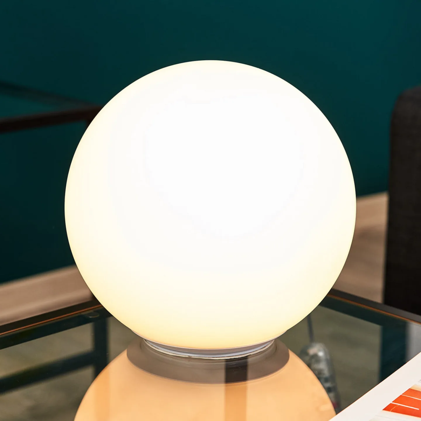 Dioscuri 25 T Bordlampe - Artemide - Stue - Design - Glass - Kule