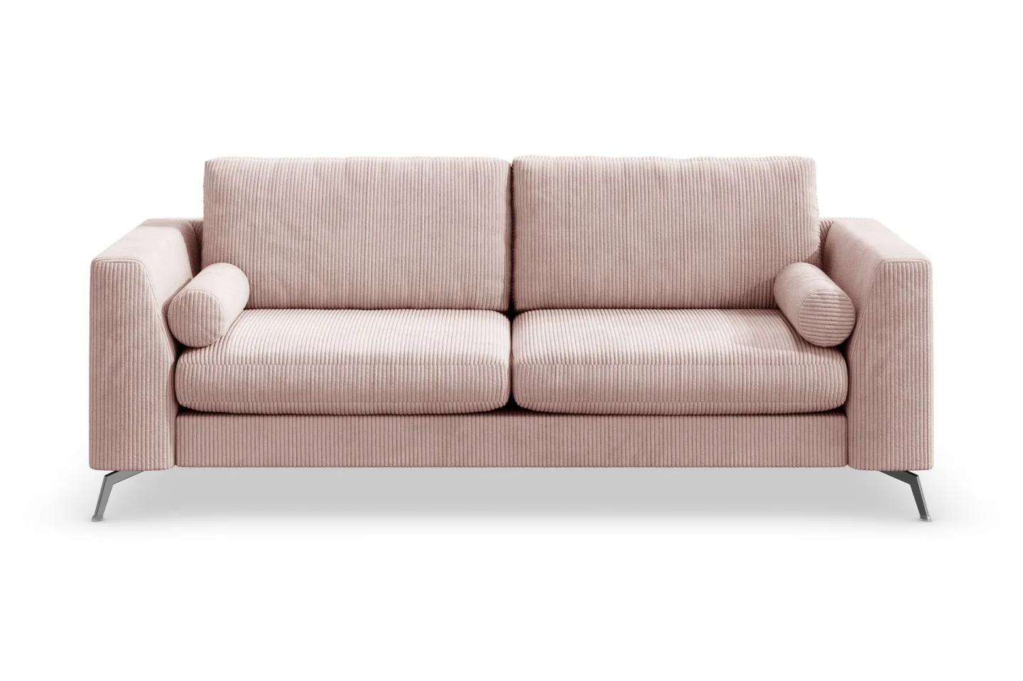 Ocean Lyx 3-sits Manchestersoffa - Rosa