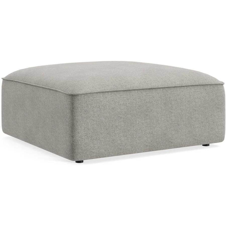 Hocker Melon Stoff YAGER - 3 grey B 98 T 93 cm - Möbel Konfigurator: Traummöbel individuell zusammenstellen