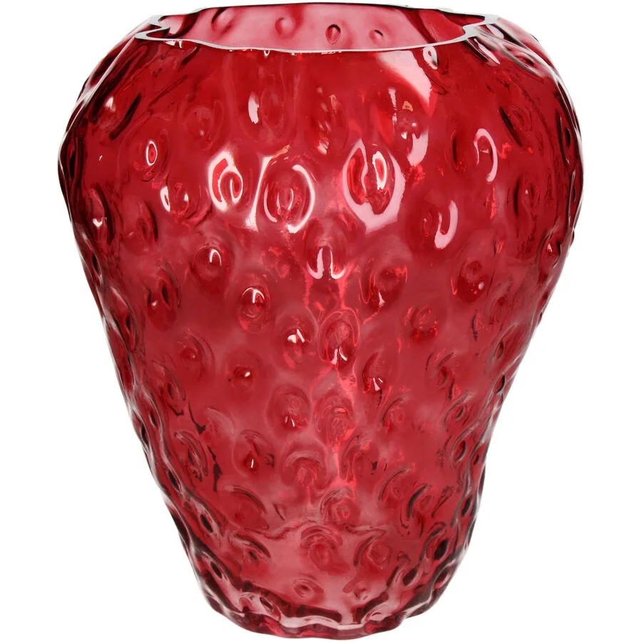 Vase Myko Rot Glas 26 cm