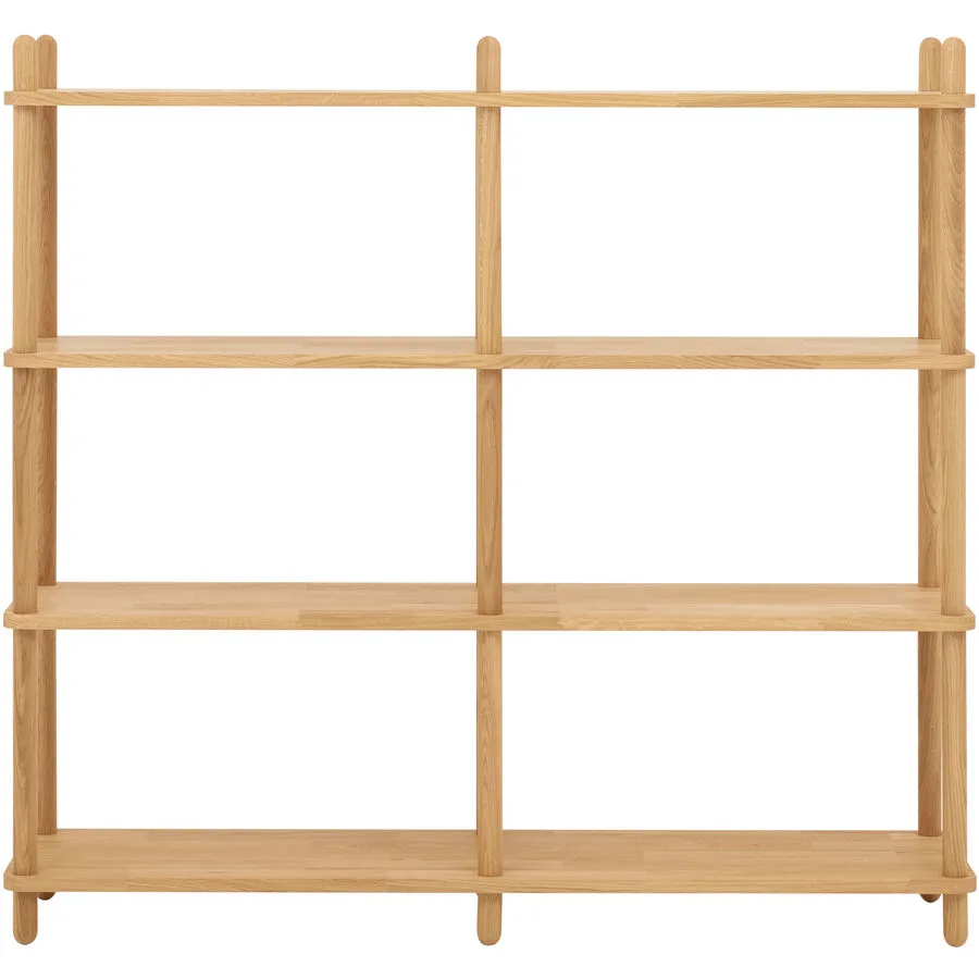 Regal Maura eiche Eiche B 138 H 121 cm