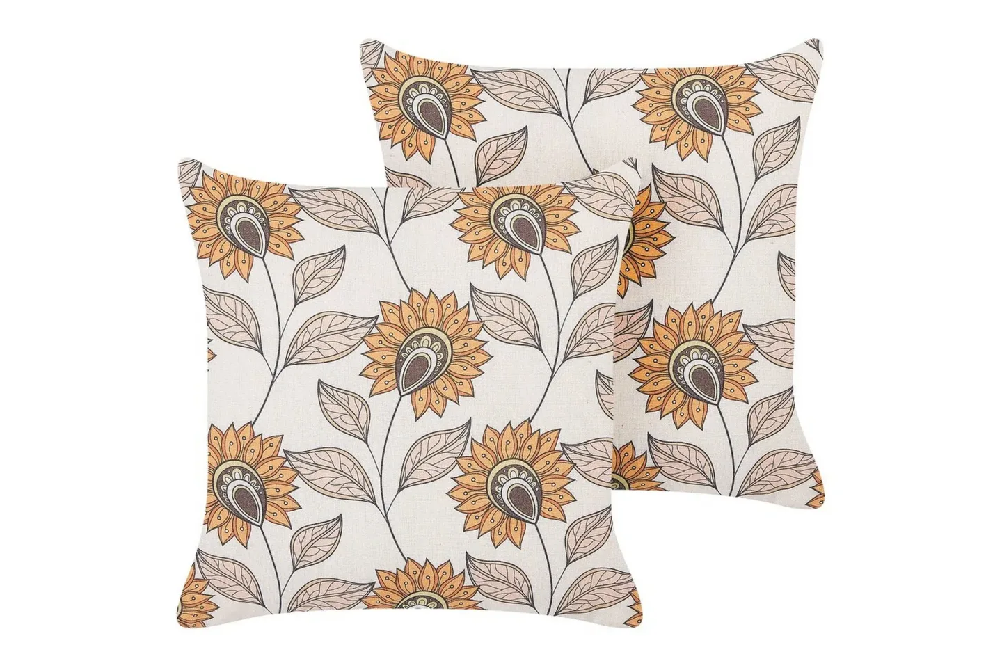 Prydnadskuddar Tuberose set om 2 -