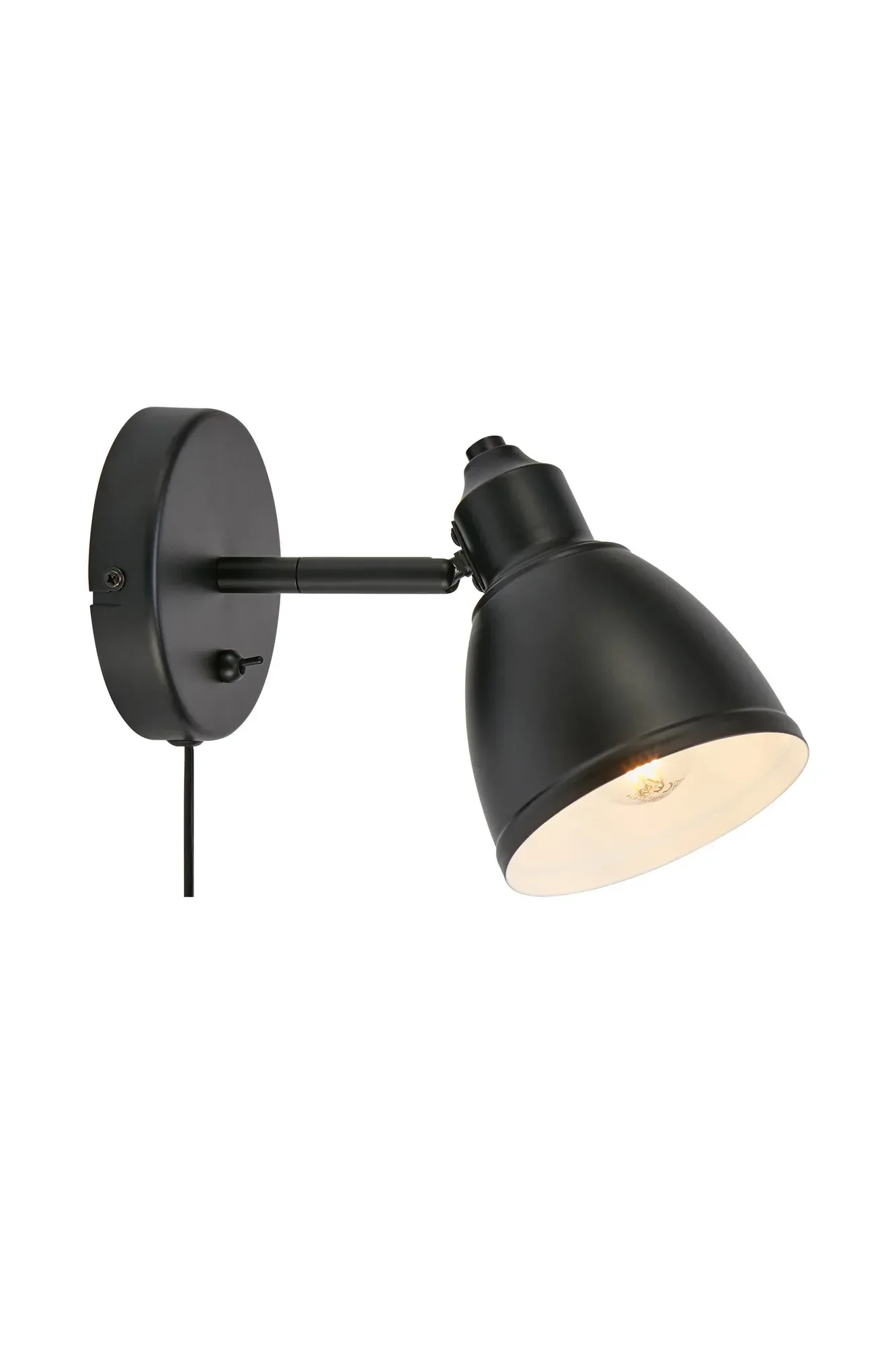 Story Nachttischlampe Schwarz