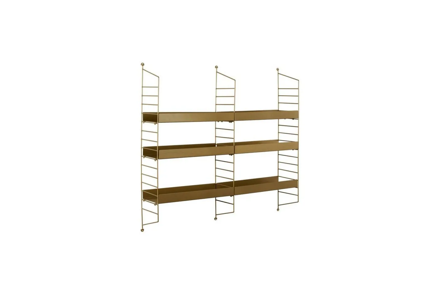 Hyllor Homitis Pira Hylla 98 cm Guld -