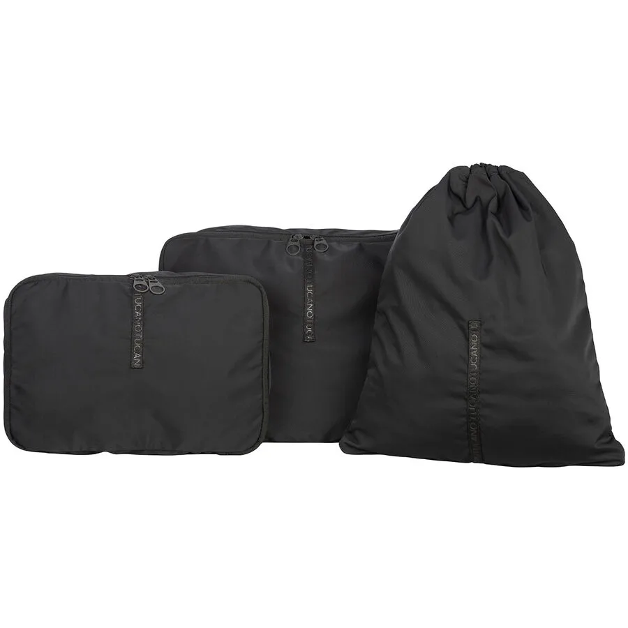 TUCANO Tasche FOLDABLE Schwarz Stoff