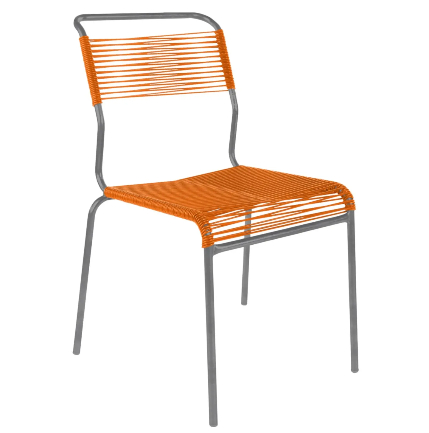Schaffner Spaghetti-Stuhl Säntis Orange | Schubiger Möbel