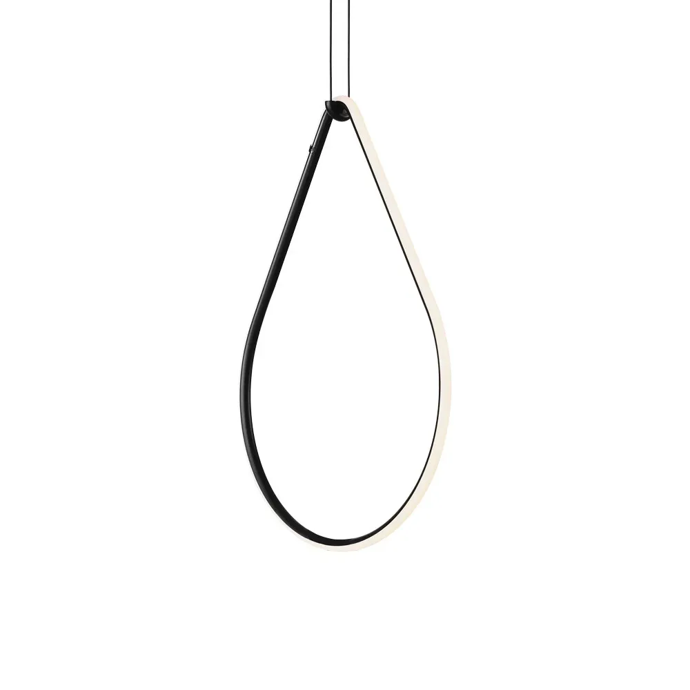 Flos Arrangements Drop pendel Black, down