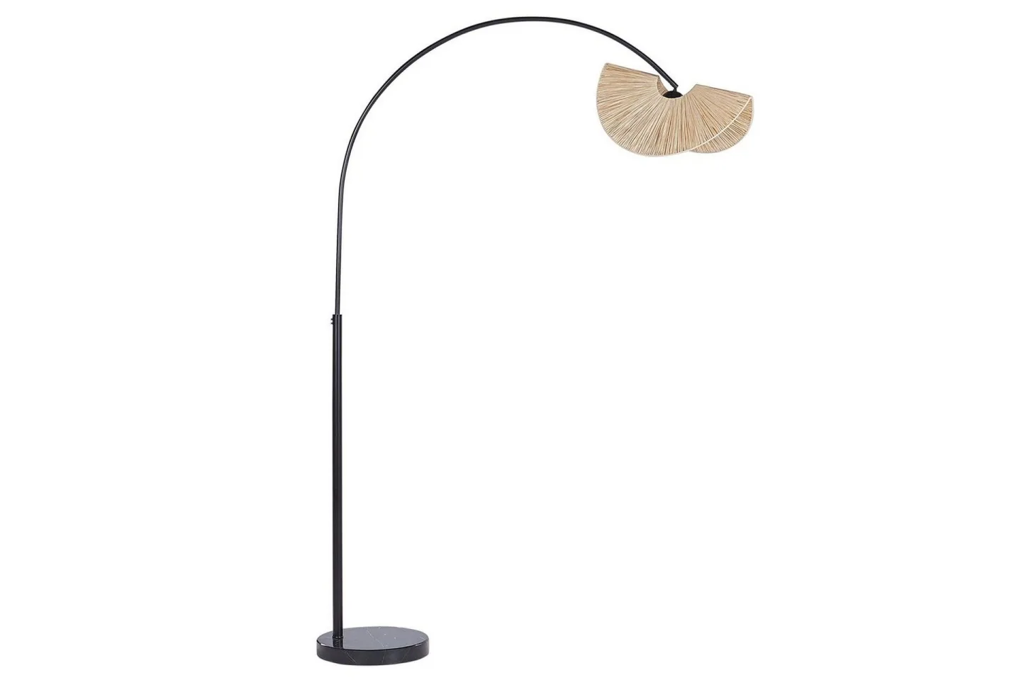 Santover Golvlampa 189 cm - Svart/Natur