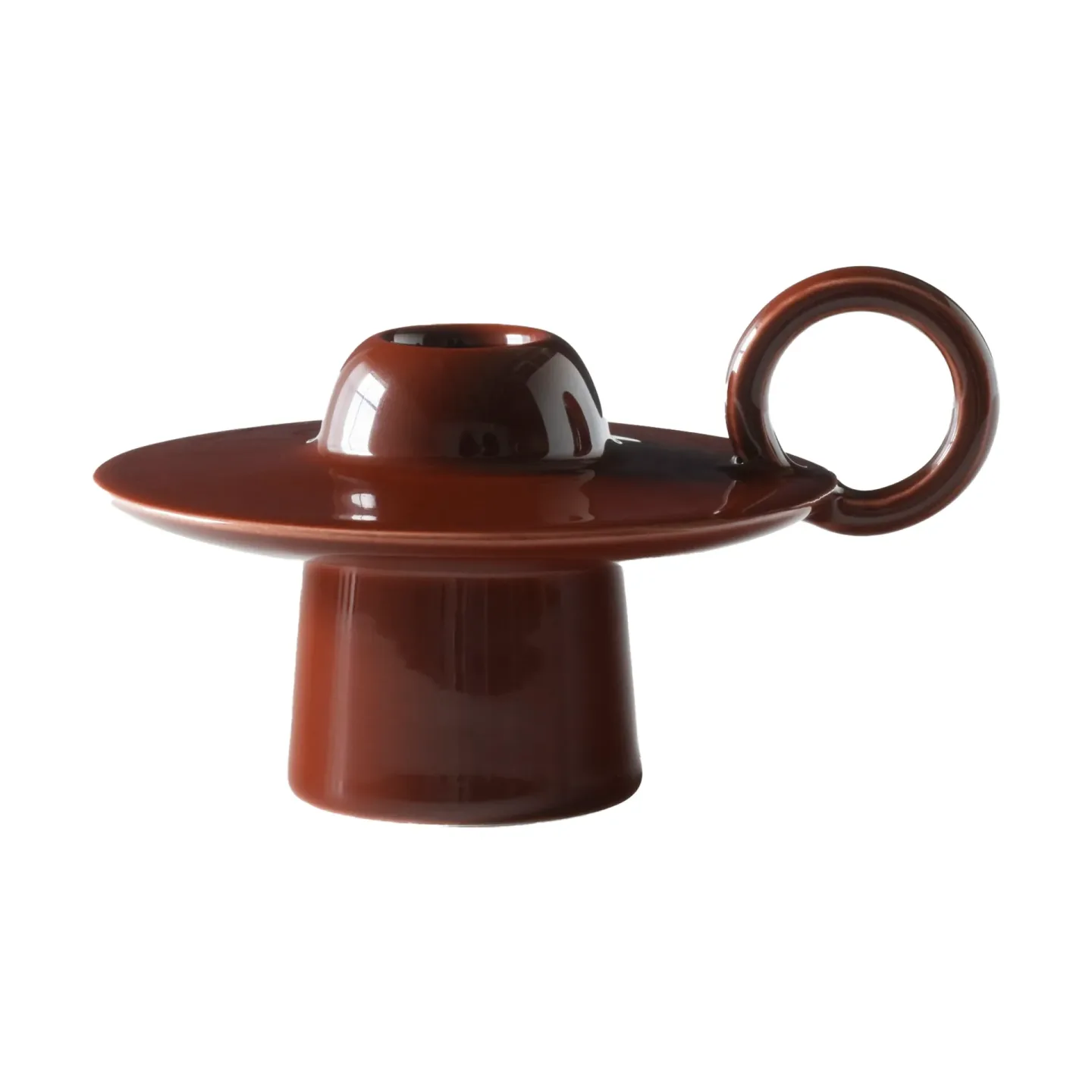 &Tradition Momento JH39 Kerzenhalter Red Brown
