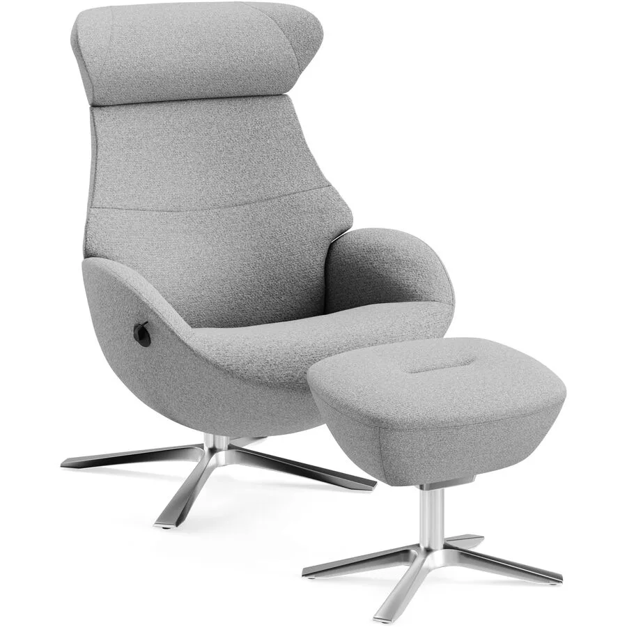 Conform Relaxsessel Daja Silber Stoff 180 cm 163 cm - Möbel Konfigurator: Traummöbel individuell zusammenstellen