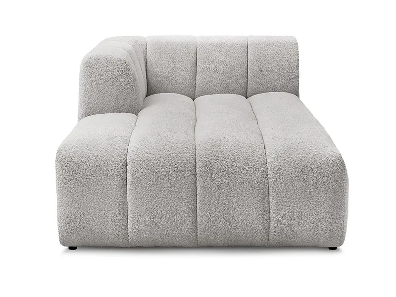 Récamière BOBOCHIC ANNECY Boucle-Stoff hellgrau