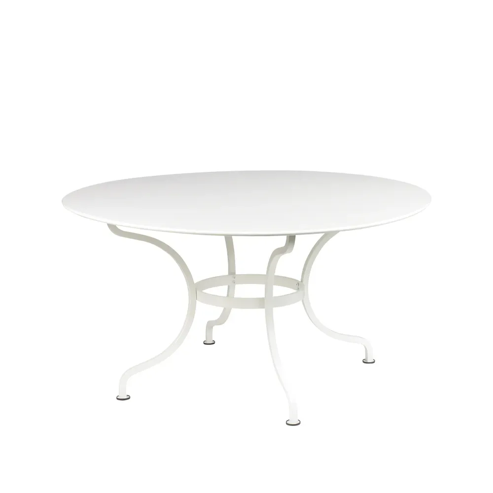Fermob Romane bord runt Cotton white (vit)