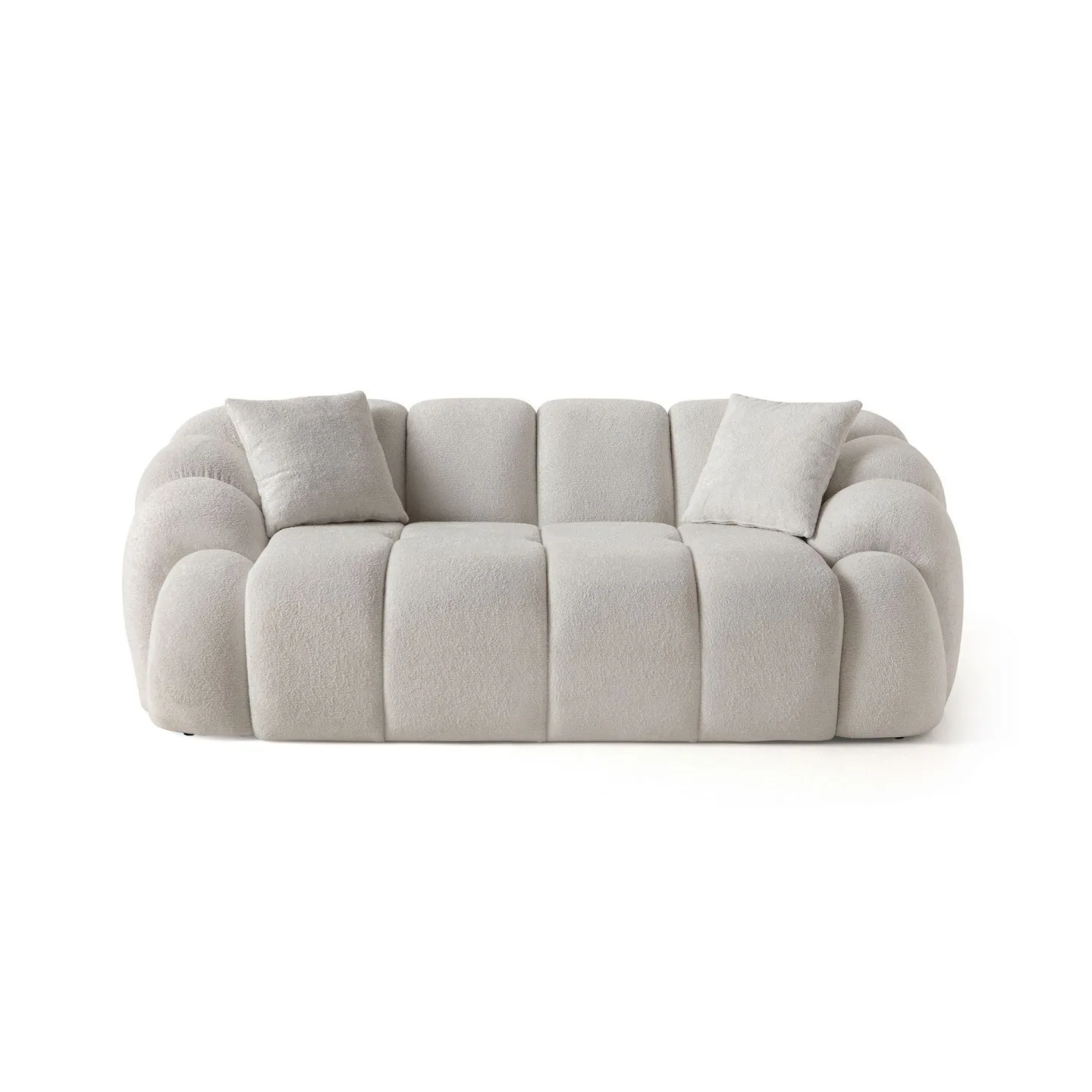 Octavio 2-sitssoffa 199x70x80 cm - Vit