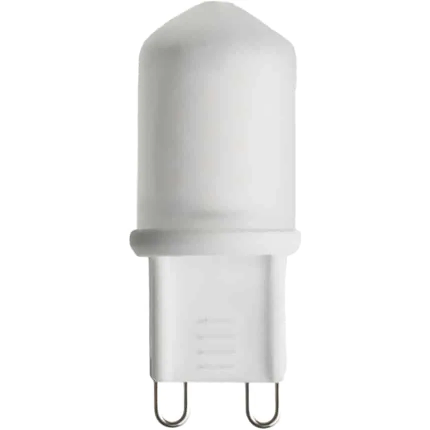 Stiftljuskälla LED Opal 0,8W 2700K Dimbar G9