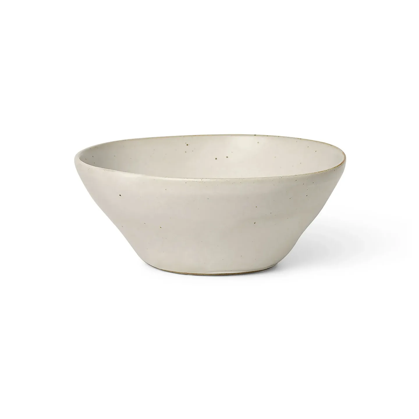 Ferm Living Flow Schale 14,5cm Off-white speckle