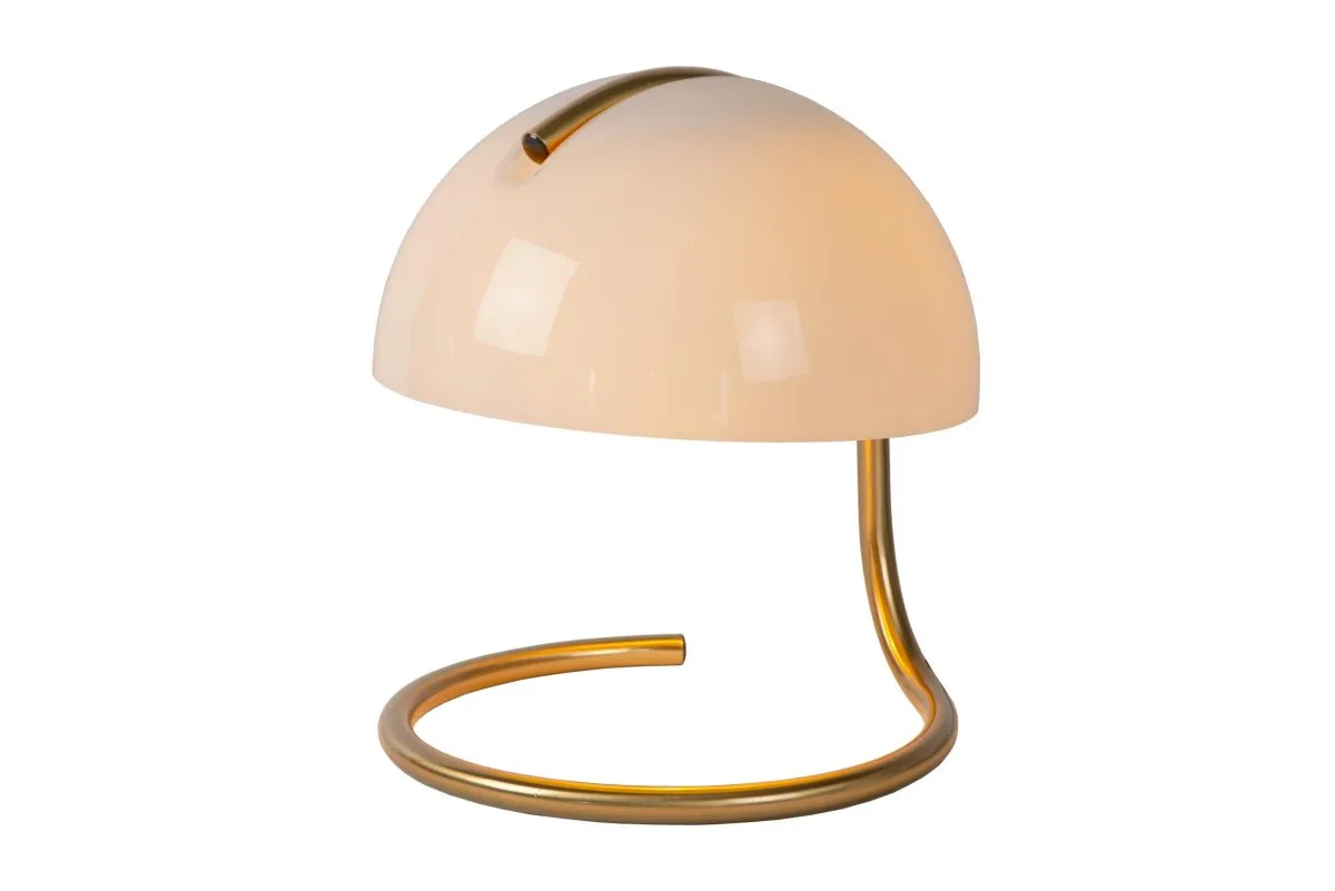 Lucide - Cato 25cm - Bordslampa - Vit