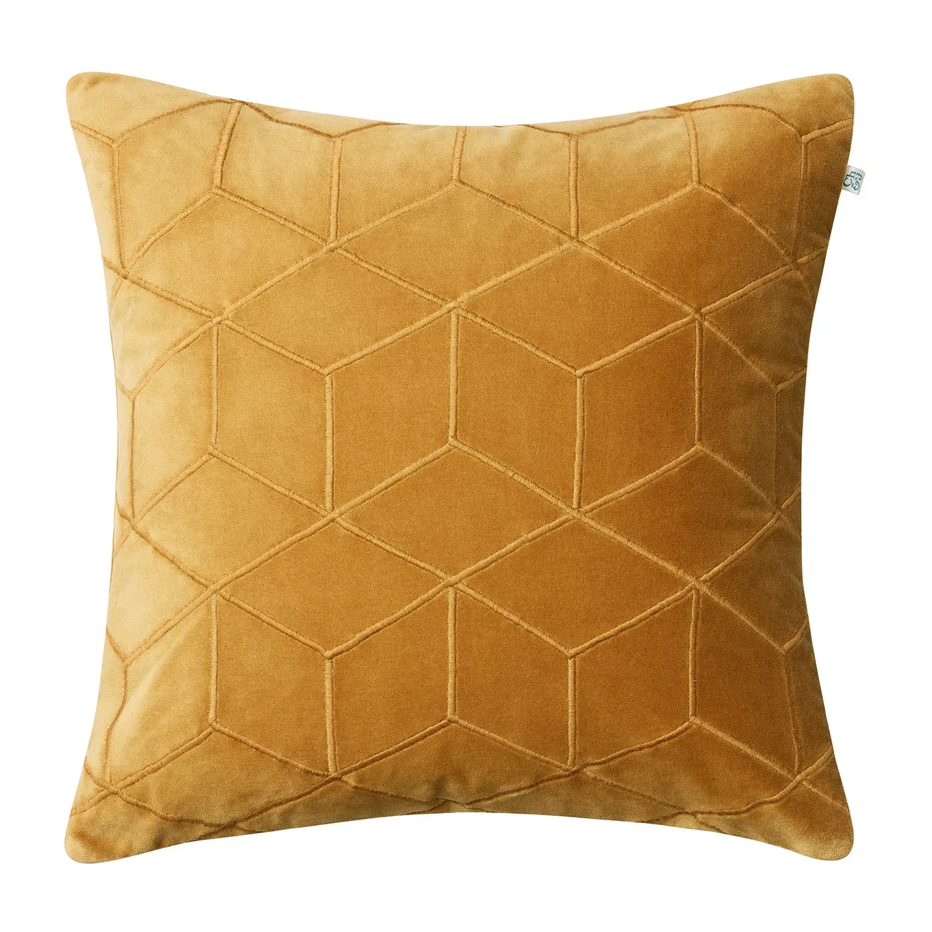 Chhatwal & Jonsson Vir Kissenbezug 50 x 50cm Masala yelow