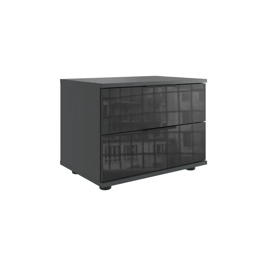 Nachttisch Metac graphit Holzwerkstoff B 52 H 40 cm