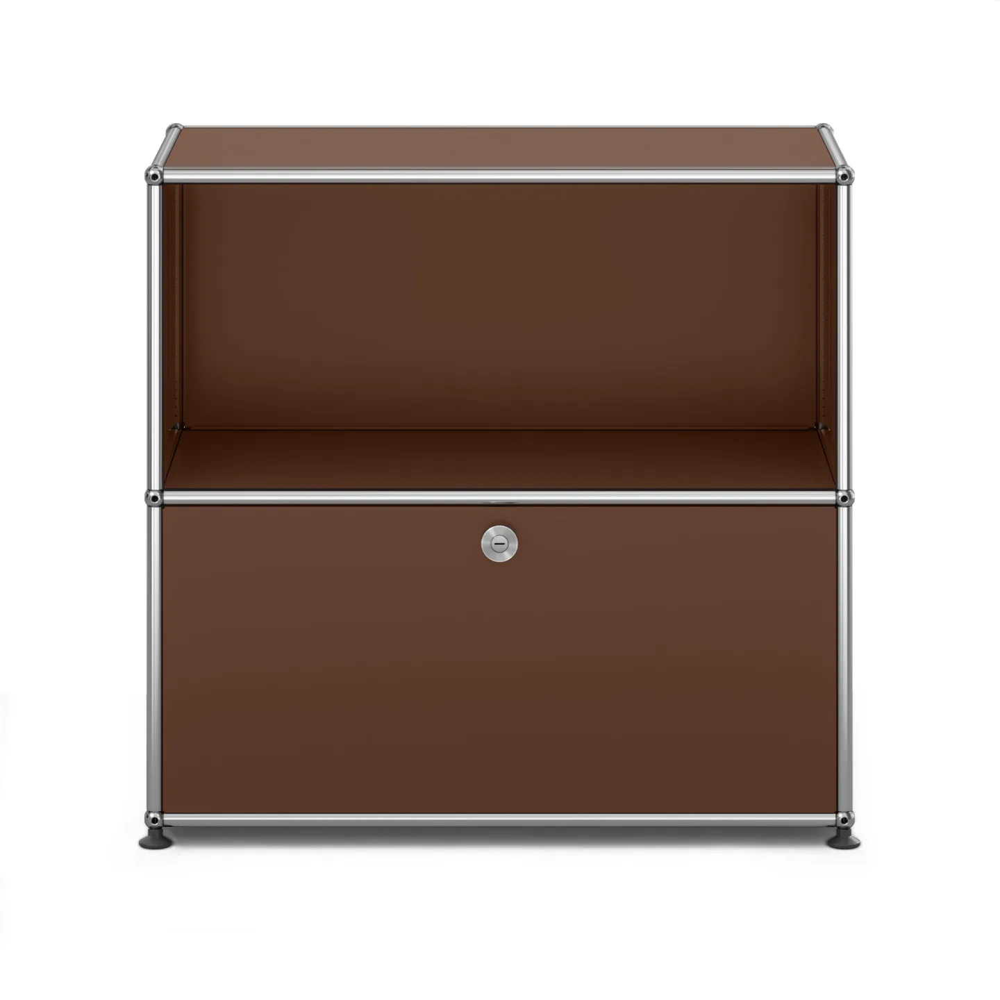 USM - USM Haller M62 22 USM Brown - Skänkar och sideboards - Fritz Haller & Paul Schärer - Brun - Metall
