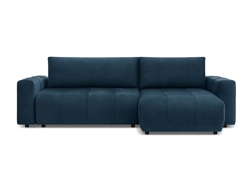 Ecksofa BOBOCHIC ARSENE Samt blau