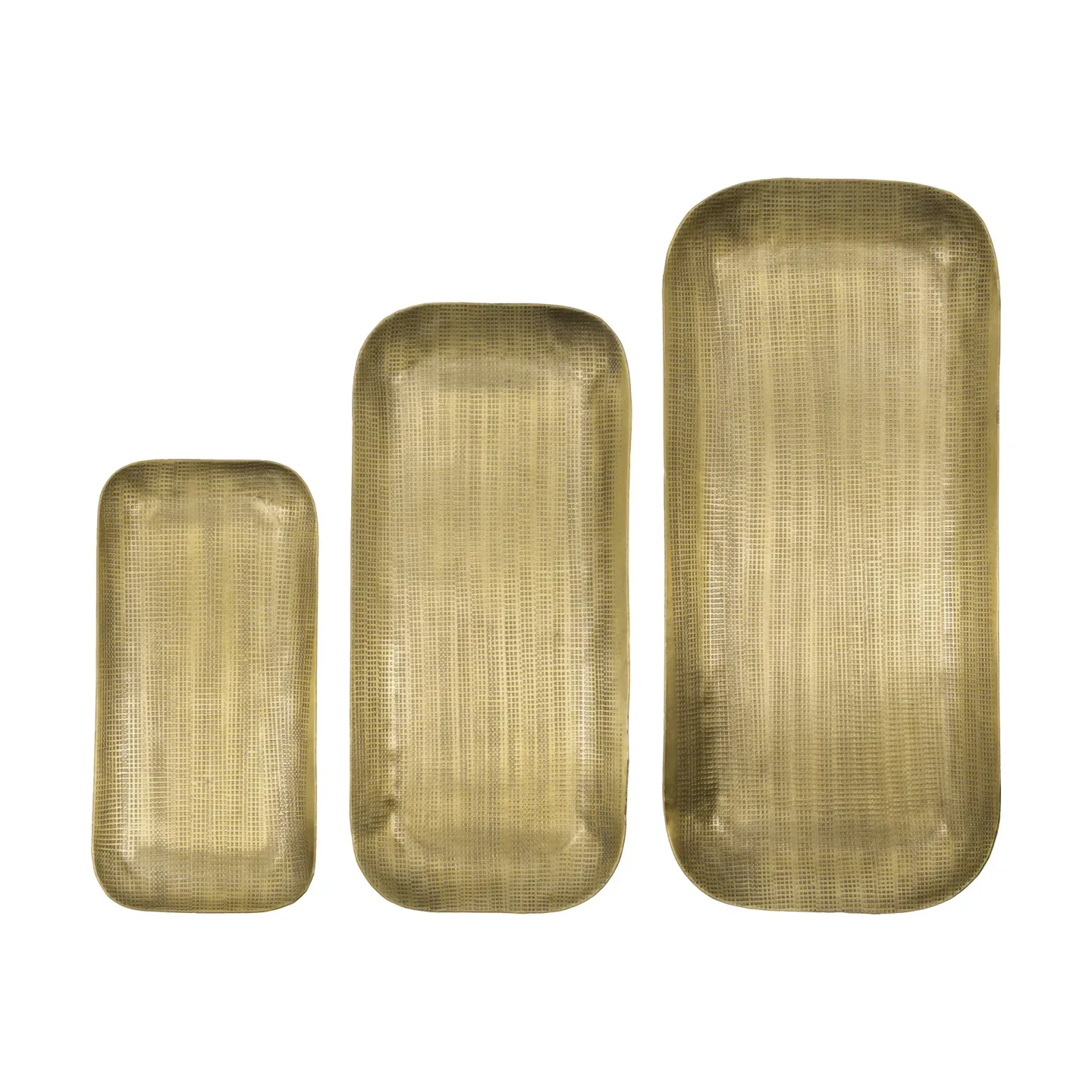 House Doctor Plato Dekorationsset 3-teilig Gold