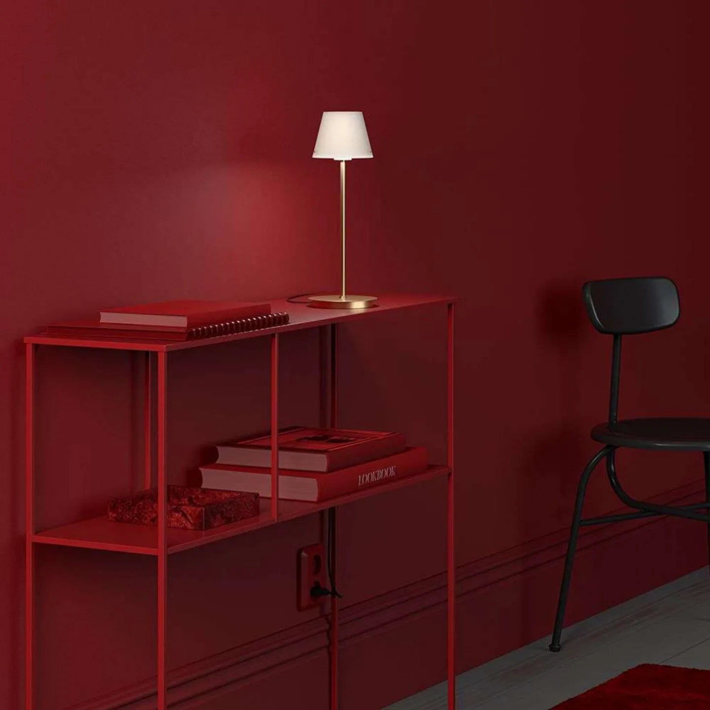 Gil Tischleuchte White - Herstal - Wohnzimmer - Metall