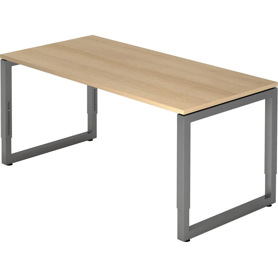Schreibtisch Office eiche Holzwerkstoff B 160 T 80 cm