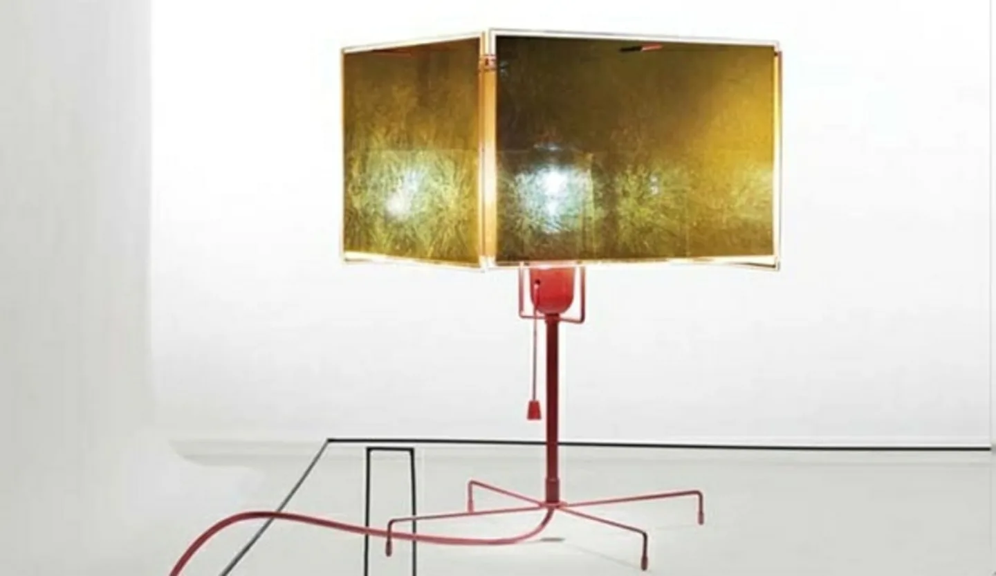24 Karat Blau T. Bordlampe - Ingo Maurer - Stue - Metall