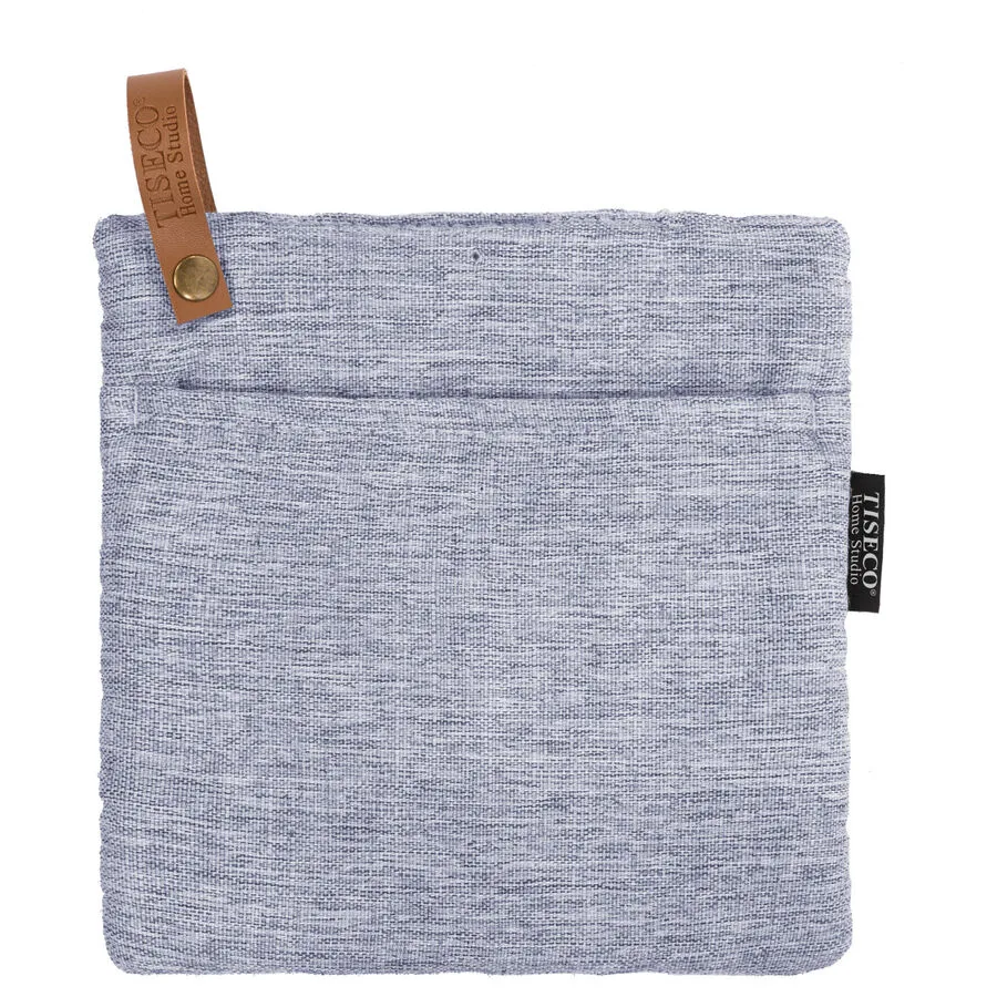 Topflappen Hercules Blau Leinen/Polyester 20 cm