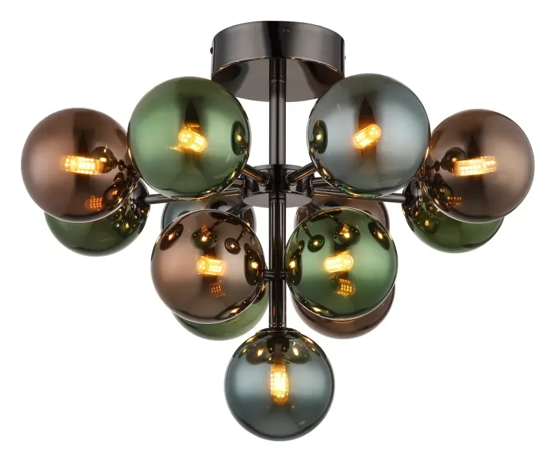 Globo Lighting - Grappy Ø56 - Takplafond - Flerfärgad