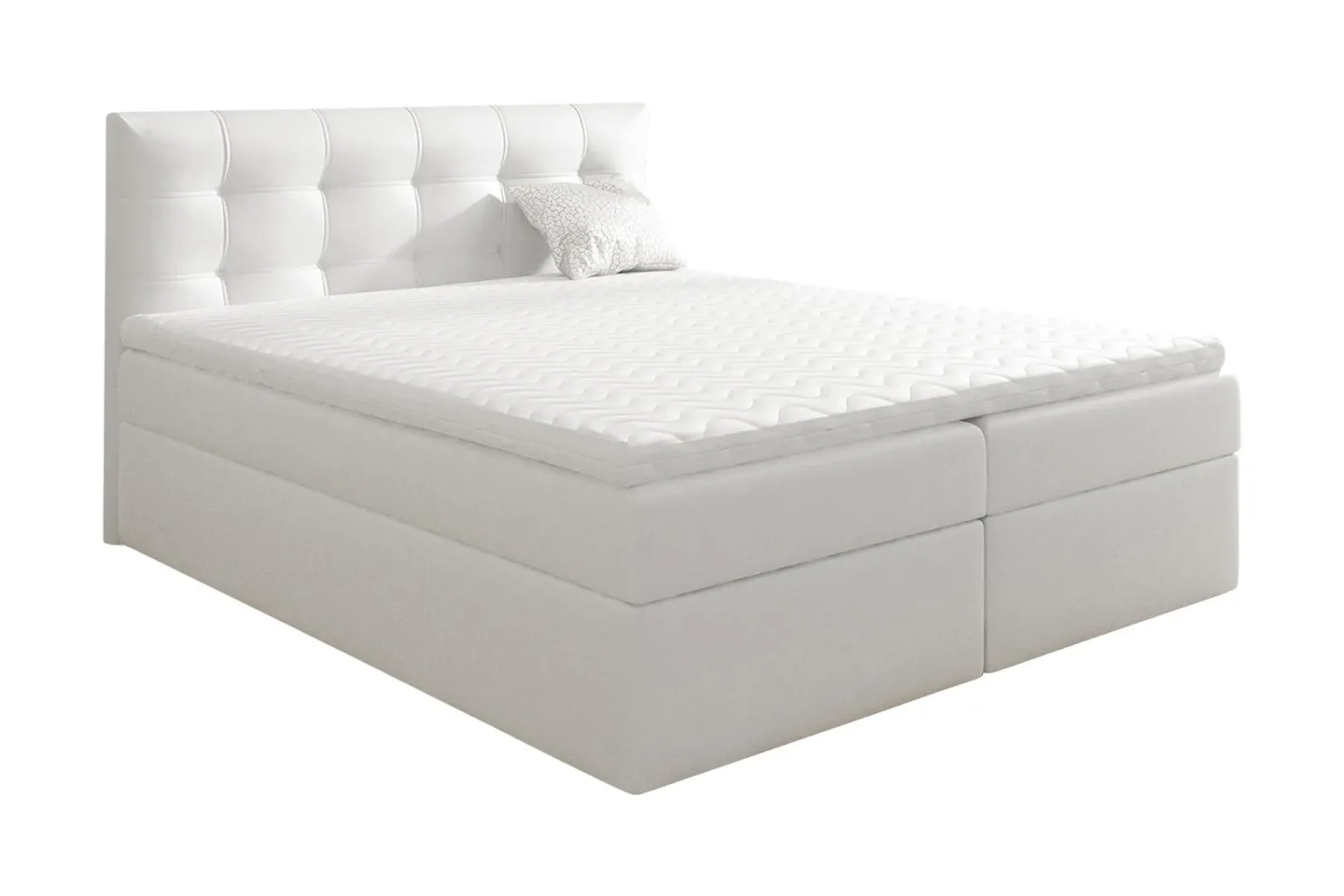 Skaftå Kontinentalsäng 180x200 Svart/Vit - Svart/Vit