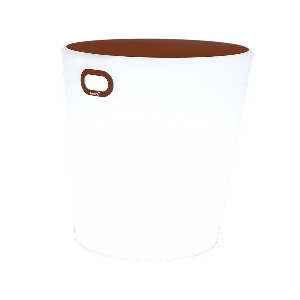 Fermob Inoui pall-lampa Red ochre (röd)
