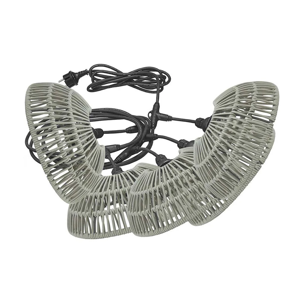 Flex out Outdoor ljusslinga inkl Hue 20 cm lampskärm Sand - Pr Home