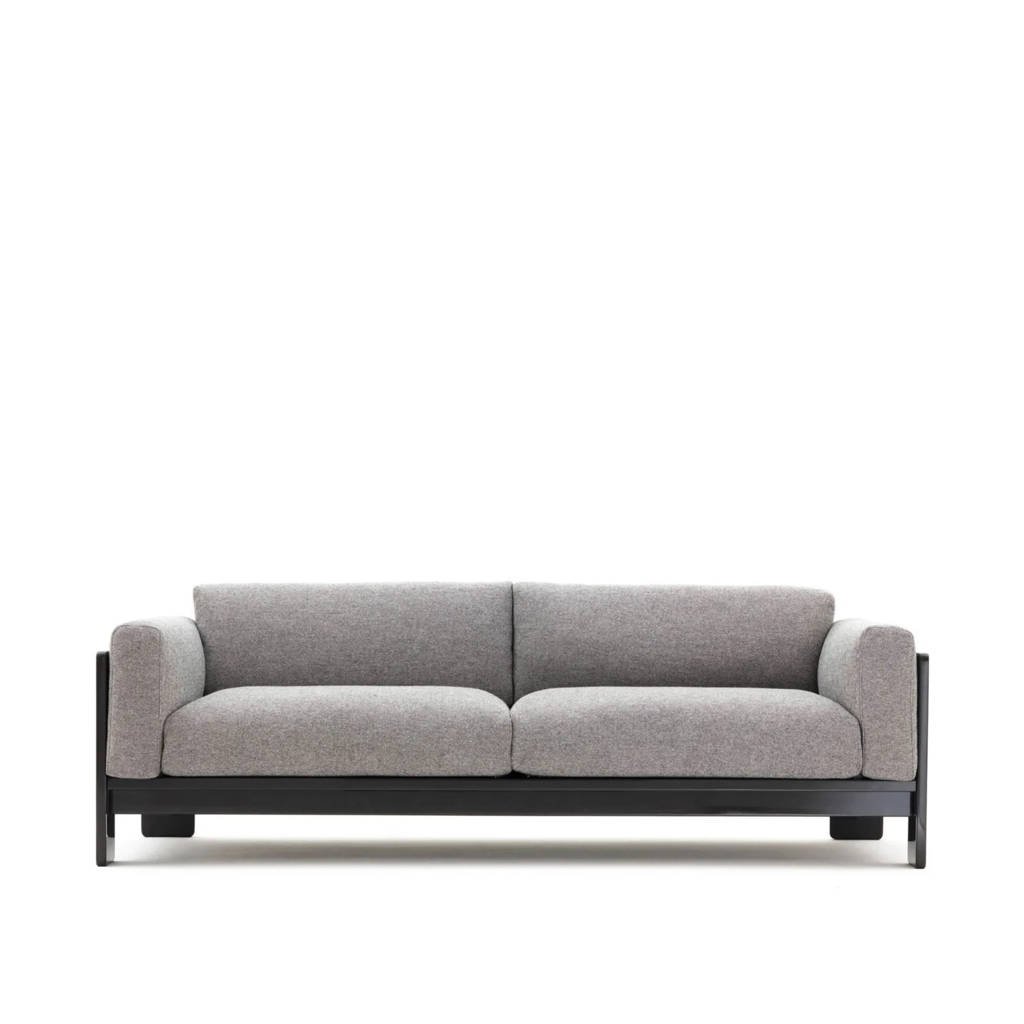 Knoll - Bastiano 3-sits soffa 220 cm, Tyg: Kat. S - Hallingdal - 130H - Soffor - Tobia Scarpa - Grå