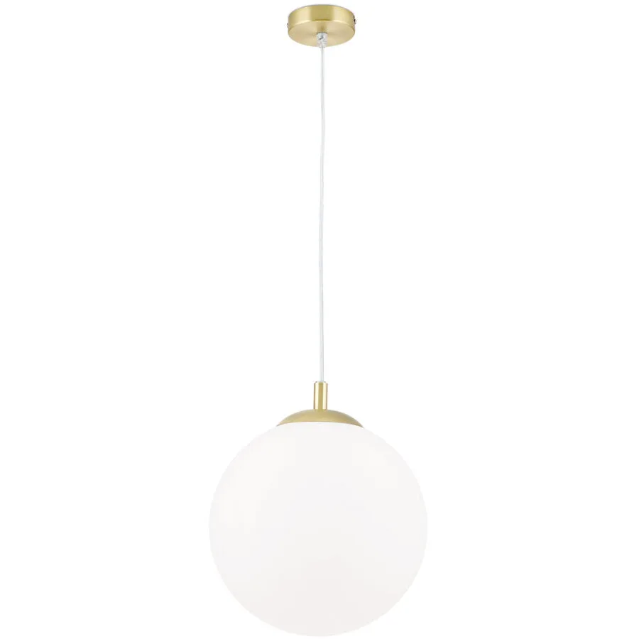 Pendellampe Madis Stahl 30 cm 30 cm - Farbe: messing matt