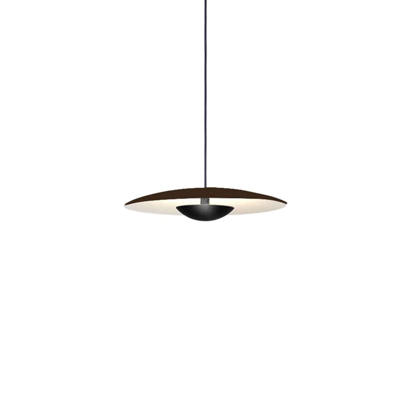 Marset - Ginger 20 - Wenge, White - Pendellampor - Joan Gaspar - Träfärgad