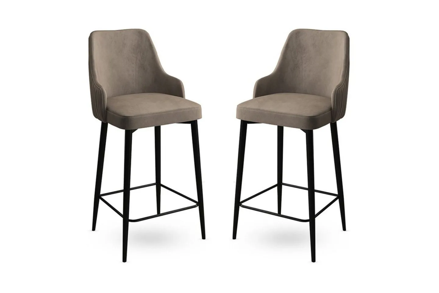 Barstol Ydra Cappuccino / svart - Cappuccino / svart