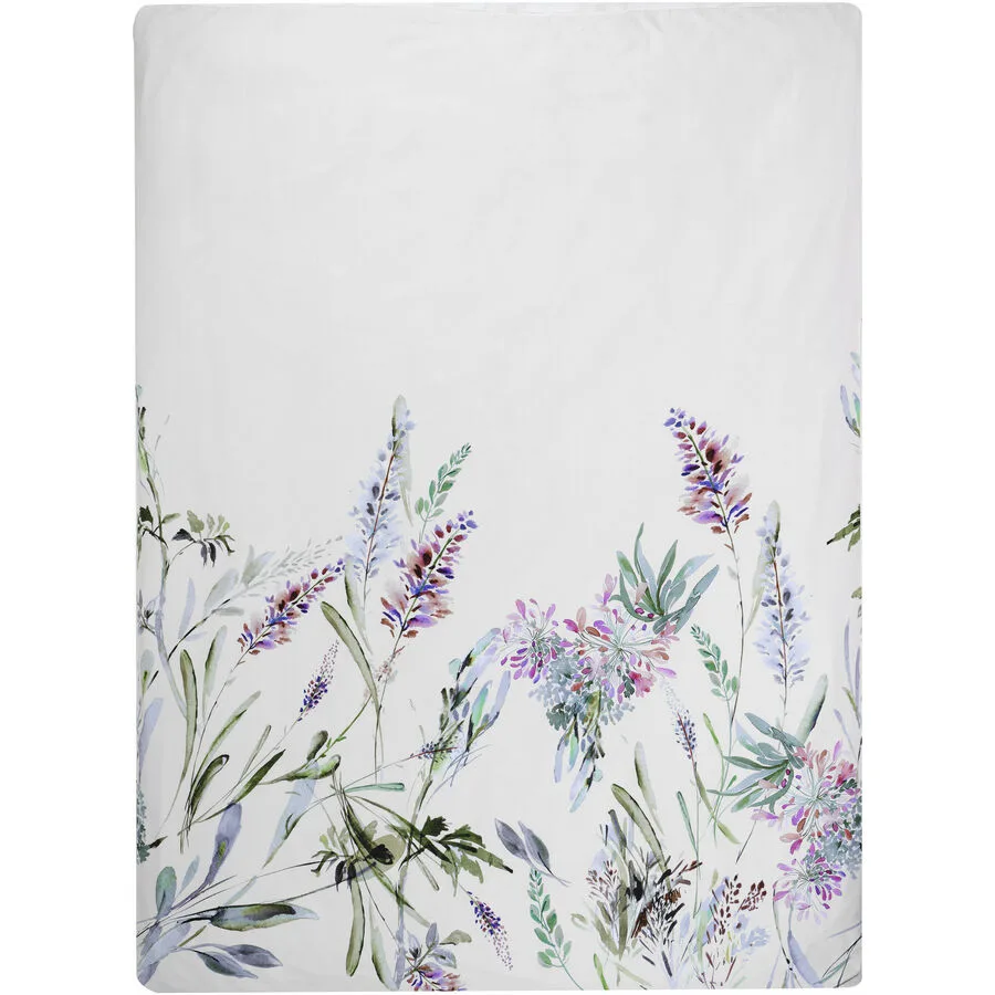 Duvetbezug Alya bunt Blumenmuster Baumwolle 160 x 210 cm