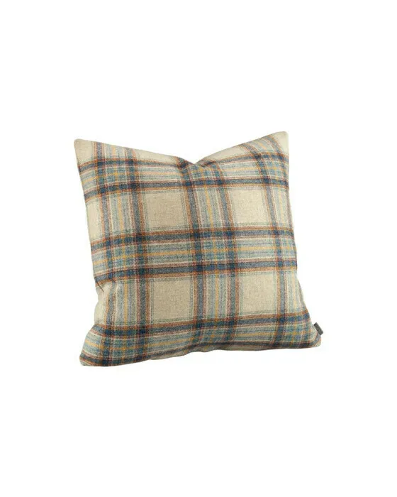 Glensdale Check pudebetræk denim