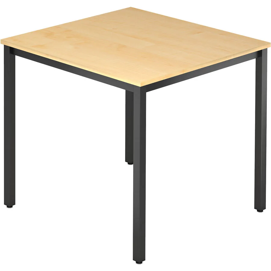 Besprechungstisch Office Ahorn Holzwerkstoff B 80 T 80 cm