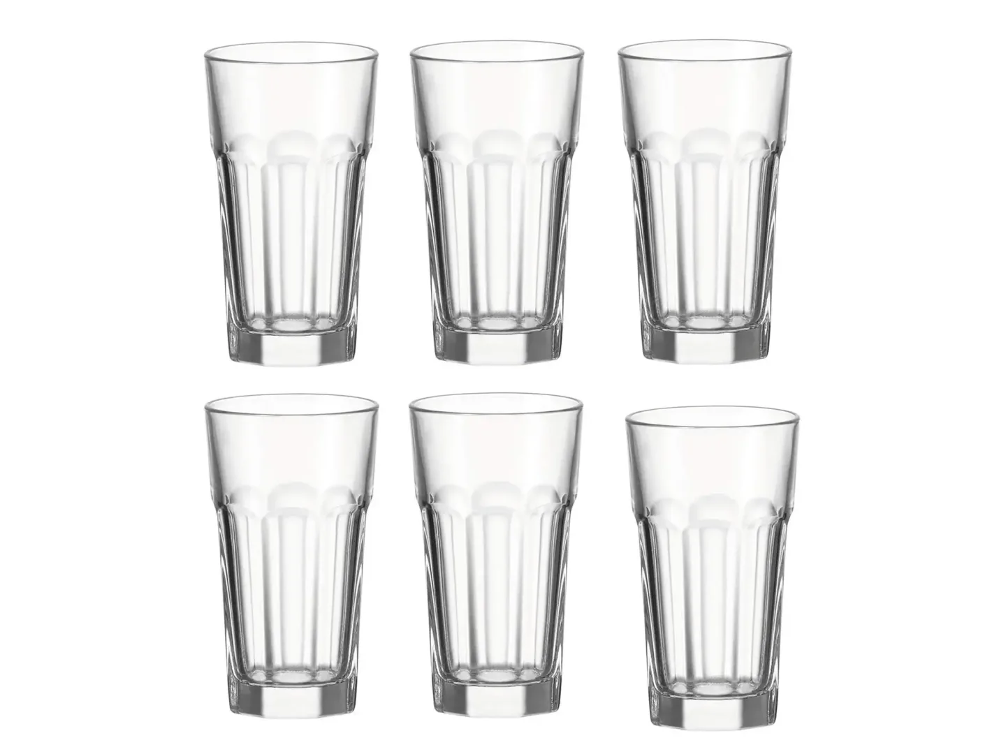 Alltron Longdrinkglas 340 ml, 6 Stück Transparent | Schubiger Möbel