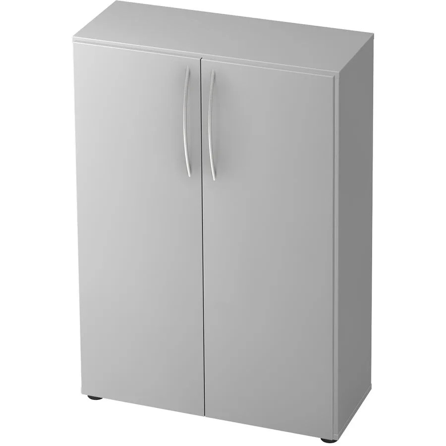 Schrank Office Grau Holzwerkstoff B 80 cm H 114.4 cm