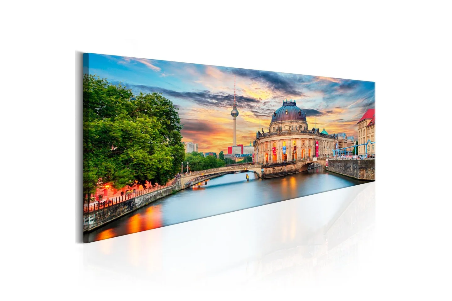 Tavla Berlin: Museum Island 150x50 cm -