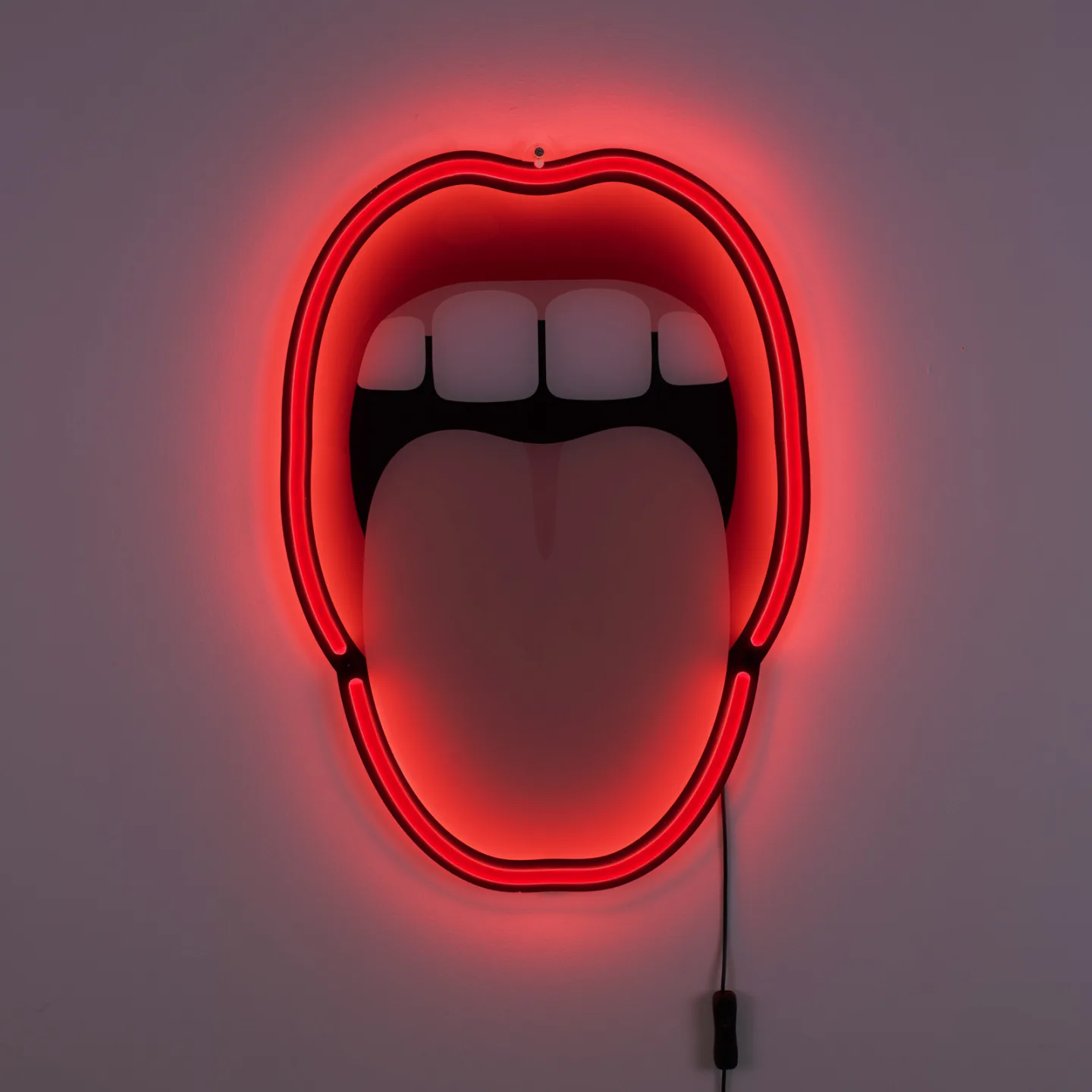 Blow Tongue LED Wandleuchte - Seletti - Wohnzimmer - Design - Kunststoff