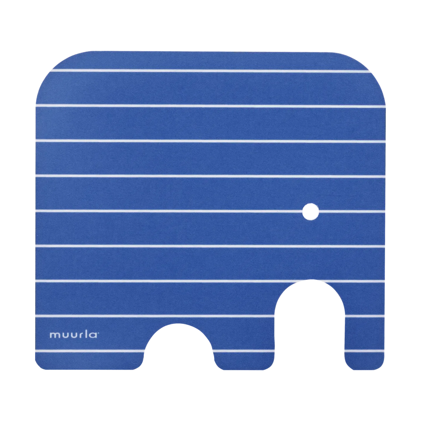 Muurla Elephant Glasuntersetzer 11x10 cm Blue