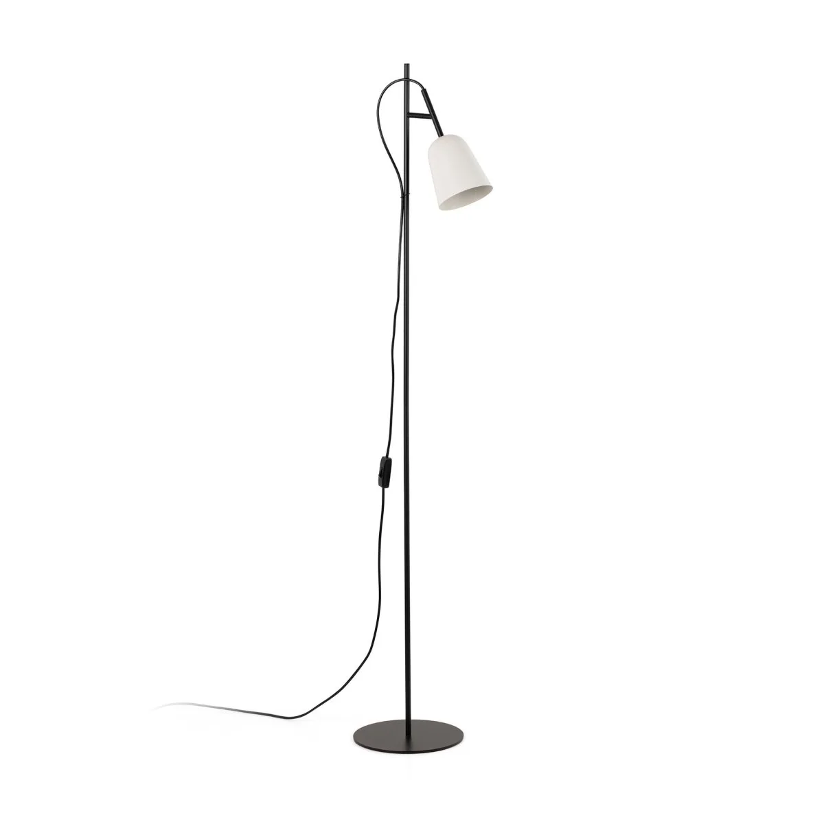 Faro Barcelona - Studio - Golvlampa - Vit